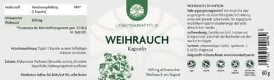 Weihrauch Kapseln – Bild 2