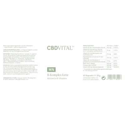 CBD Vital B Komplex forte – Bild 2