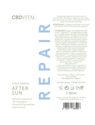 CBD After Sun Repair – Bild 3