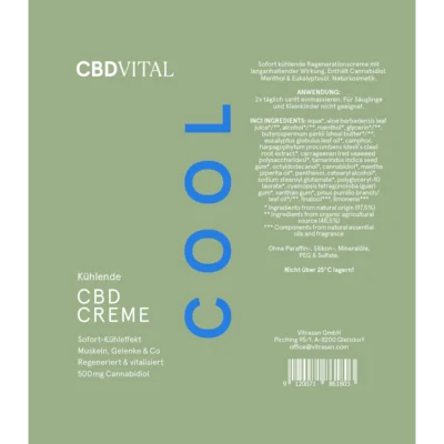 Kühlende CBD Creme – Bild 2